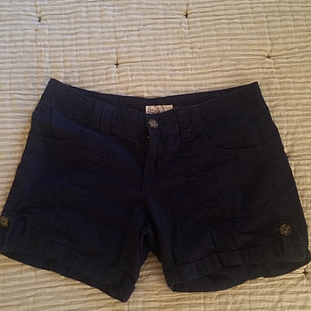 Navy Cargo Shorts